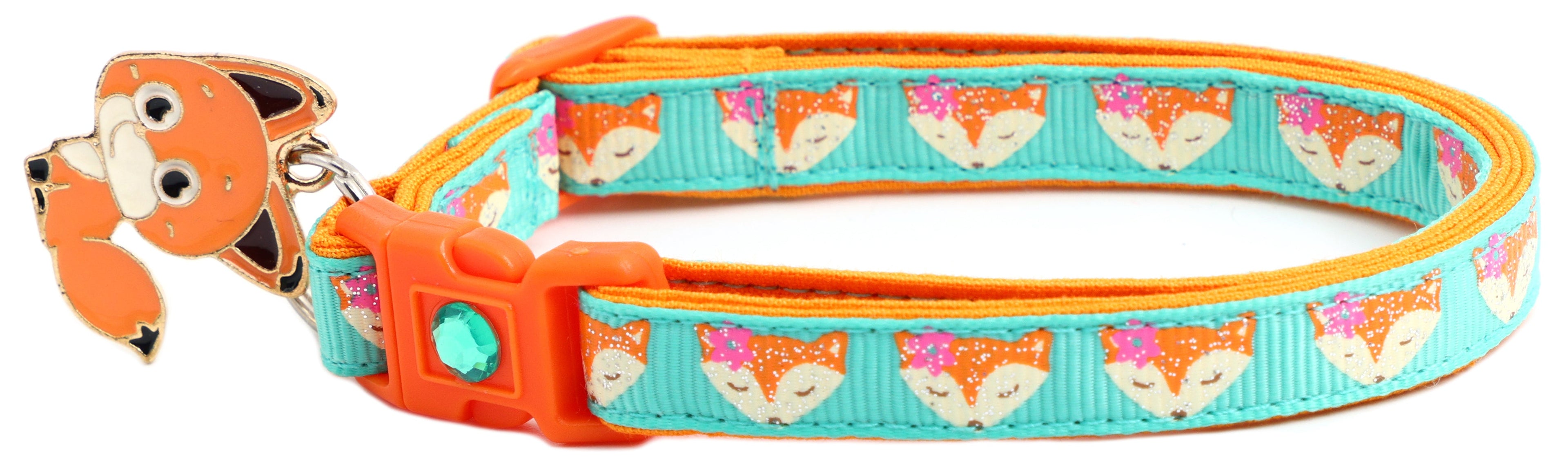 Foxes Breakaway Cat Collar-2