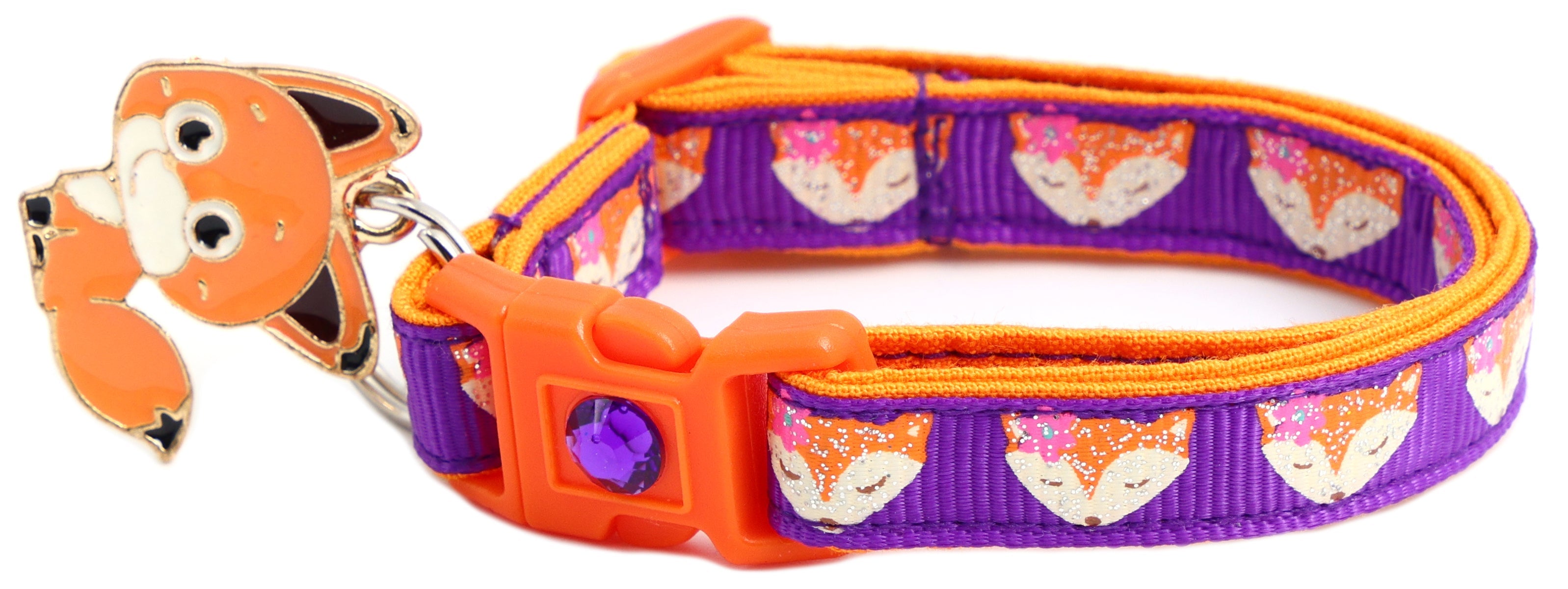 Foxes Breakaway Cat Collar-12