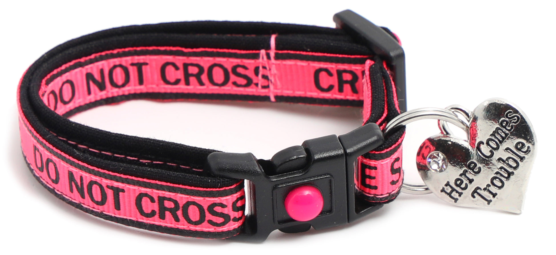 Crime Scene Do Not Cross Breakaway Cat Collar-12