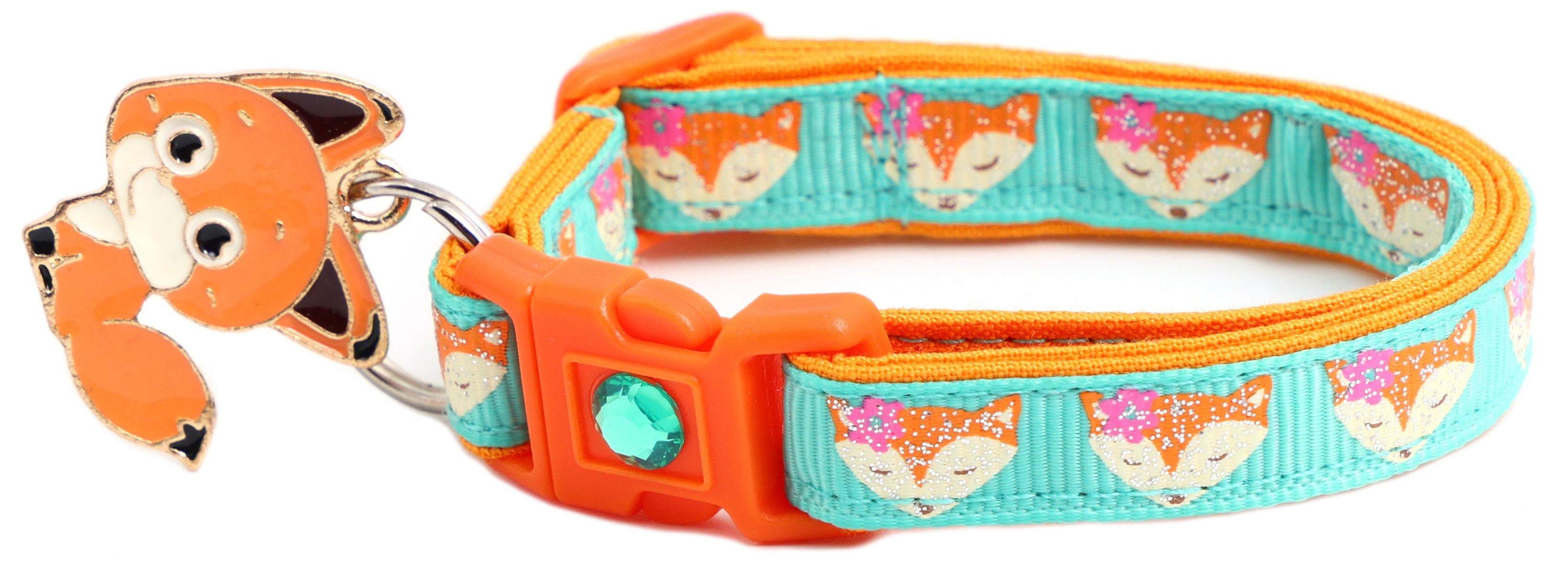Foxes Breakaway Cat Collar-10