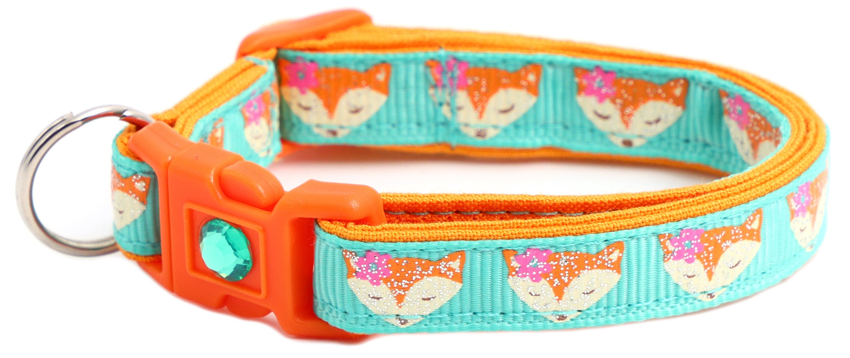 Foxes Breakaway Cat Collar-20