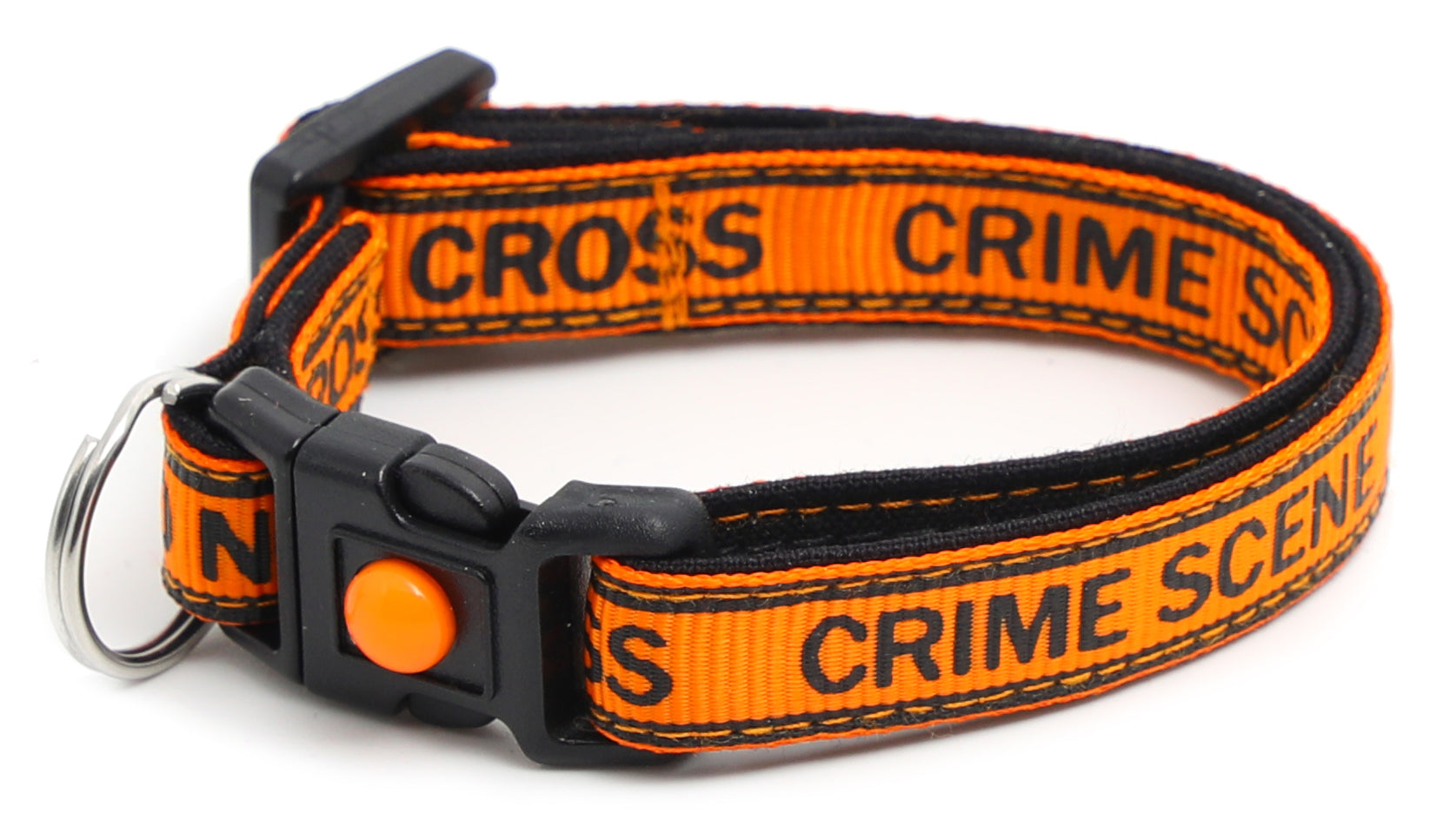 Crime Scene Do Not Cross Breakaway Cat Collar-20