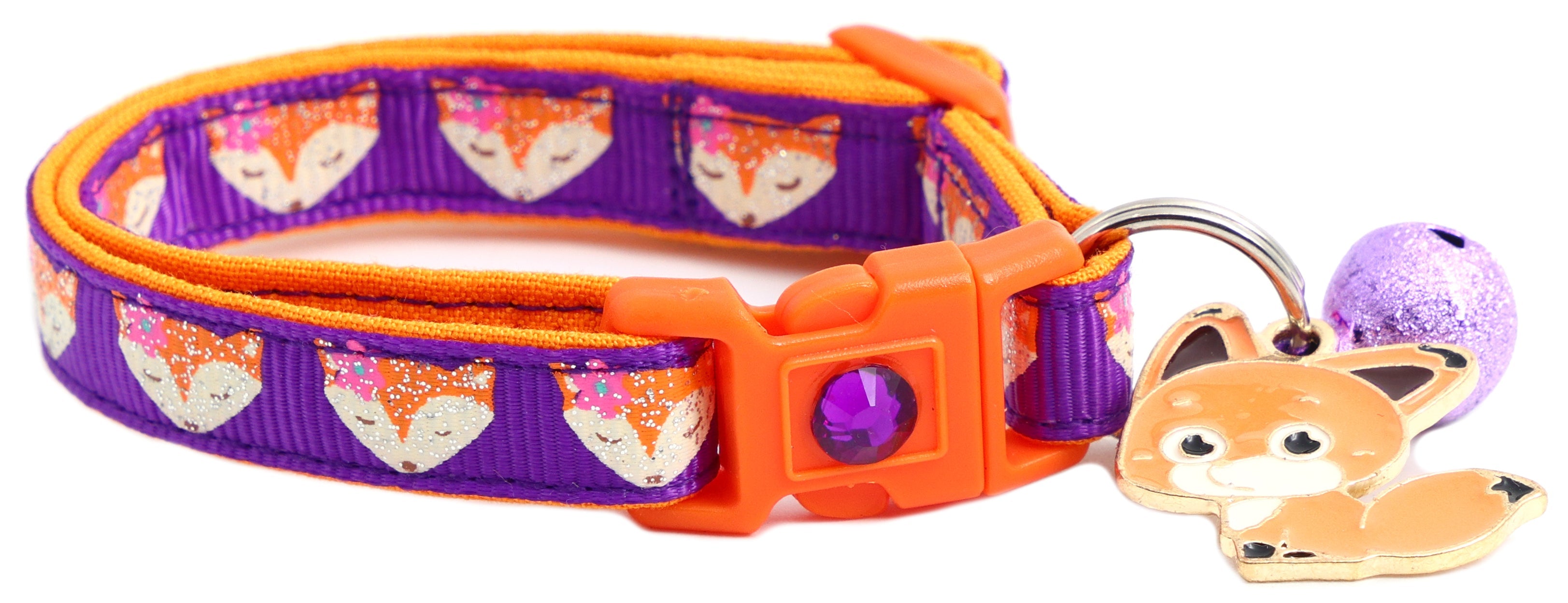 Foxes Breakaway Cat Collar-17